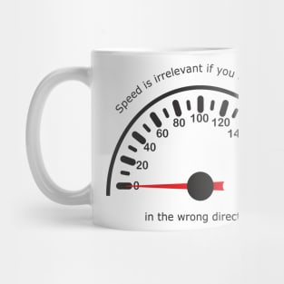 Speedometer black Mug